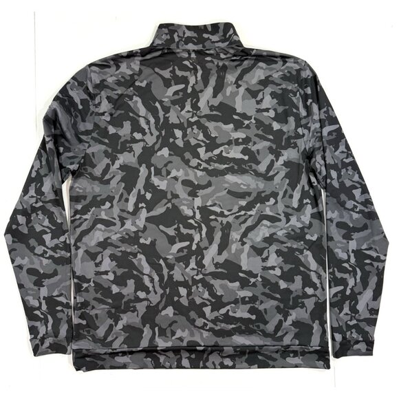 PXG Mens Essential Fairway 1/4 Zip Golf Pullover Shirt Size Small Black Camo - Picture 4 of 13
